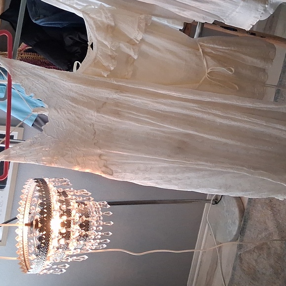 Free People eyelet dress Xl - Picture 10 of 12